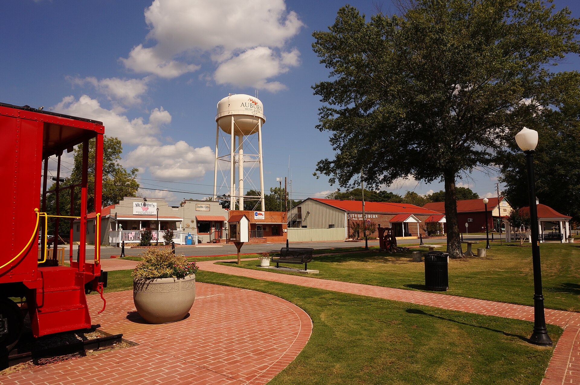 A real view of Auburn, Georgia